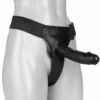 Black Unisex Hollow Strap On Dildo - 7 Inch Black Unisex Hollow Strap On Dildo - 7 Inch