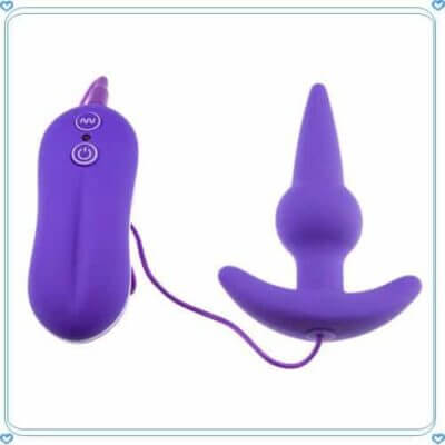 Bulb Probe Vibrating Anal Plug