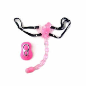 Anal toy-Wearable Butterfly Whip Anal Vagina Stimulator