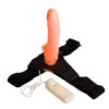 Female sex toy-Strap-on Dildo with Attached Vagina